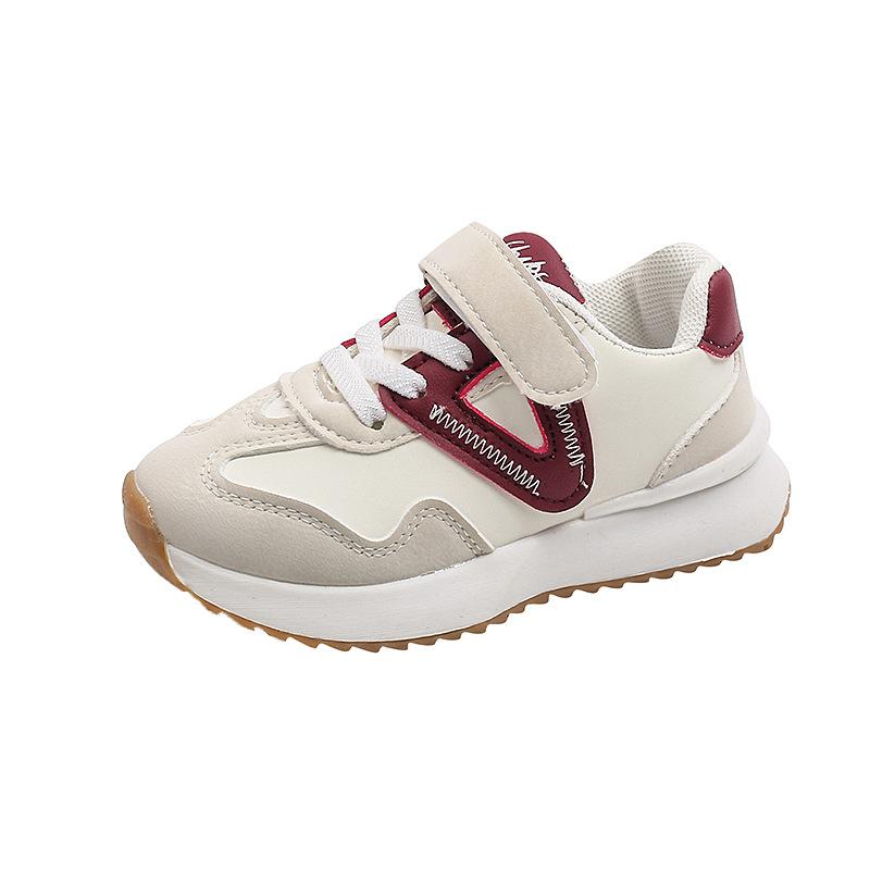 Children's Sneakers for Boy School Versatile Girls Sneakers Fashion Leather Causal Kids Running Sports Shoes Breathable Non-slip