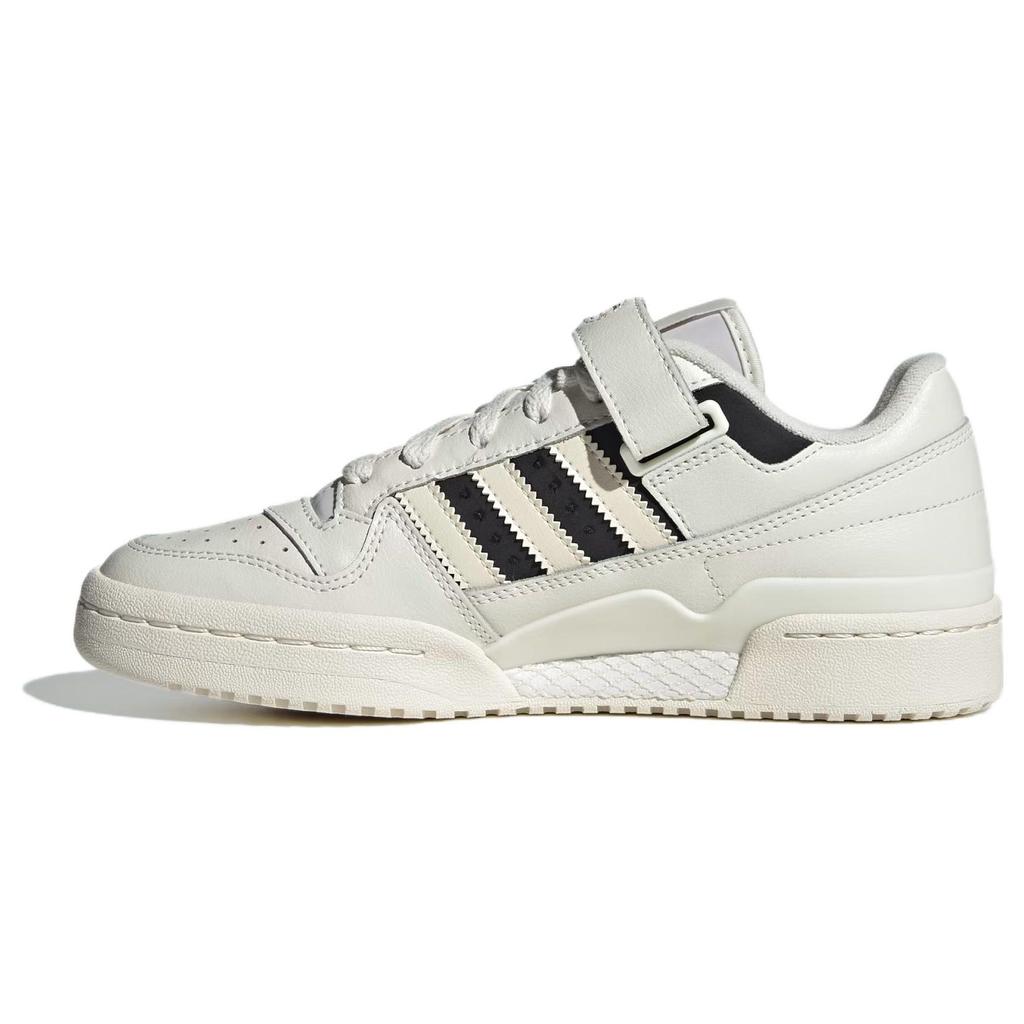 adidas Кроссовки женские Forum Low Off White Black Кремовые Кремово-белые с черным ядром H03869
