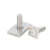 M6 M8 M10 304 Stianless Steel T-Slot Chute Rail Track T Shape Type Rectangle Hammer Head Screws Bolts