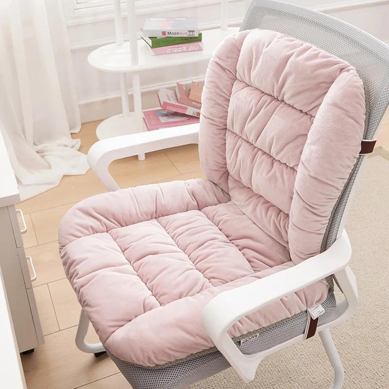 Electric Heating Cushion With Backrest 9 Gears Adjustable Temperature Seat Heating Pad Office Chair Integrated Thermostatic Mat