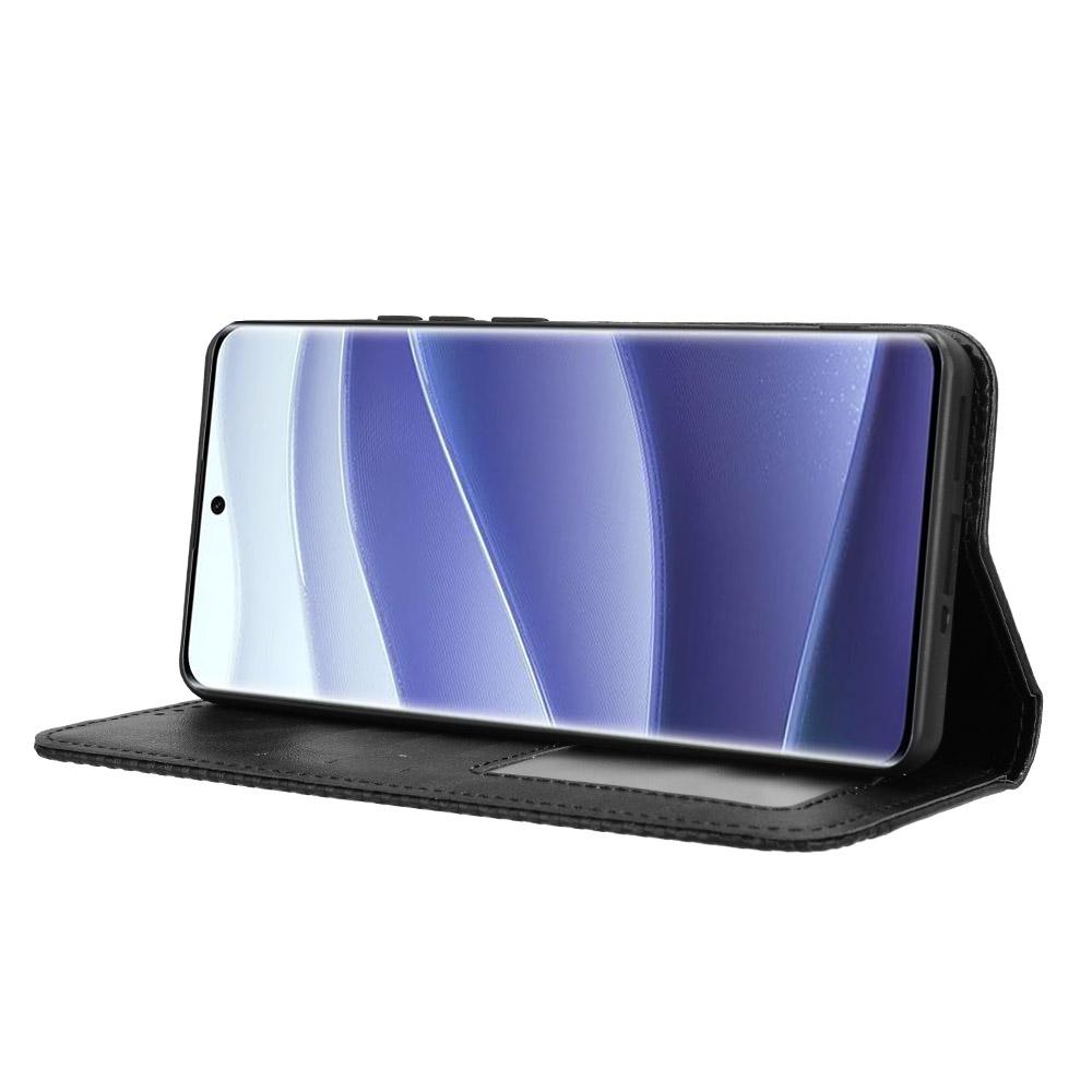 For Xiaomi Redmi Note 14 Pro+ 5G/Note 14 Pro 5G/Poco X7 5G Leather Case Wallet Stand Retro Texture Phone Cover