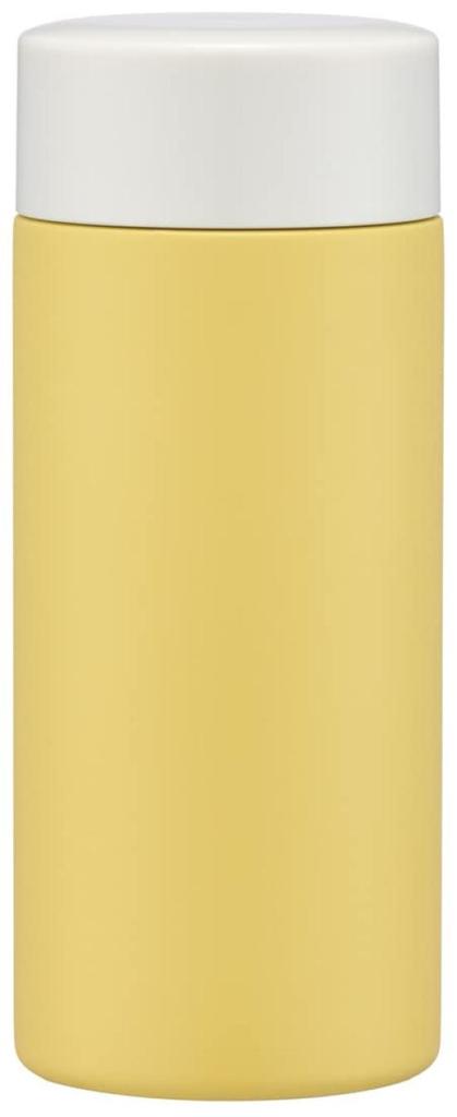 Skater STYL2-A Ultra-Lightweight Stainless Steel Water Bottle, Dull Yellow, 250ml