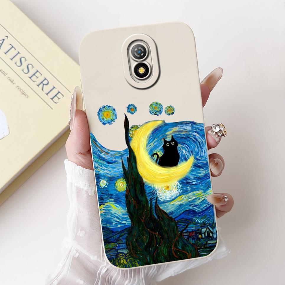 For Itel A16 / Itel A16 Plus Phone Cases Cover Flowe Rabbit Panda Avocado Soft Silicone Protective Bumper itela16 a16+ a16plus