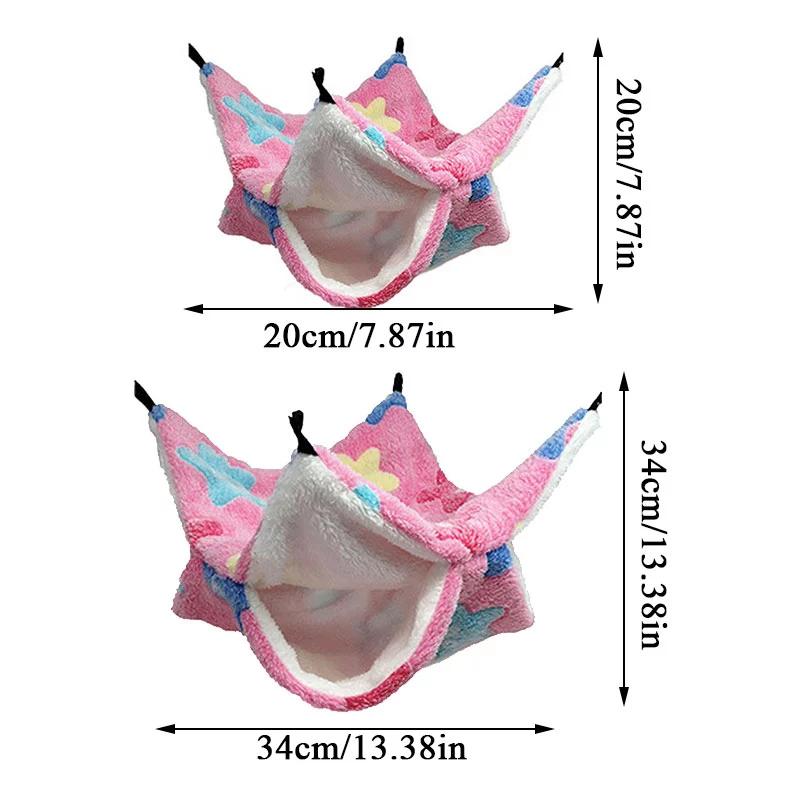 2 размера хорька крыса белка клетка для домашних животных гамак подвесная клетка гнездо кровать дом игрушки гамак для хомяка