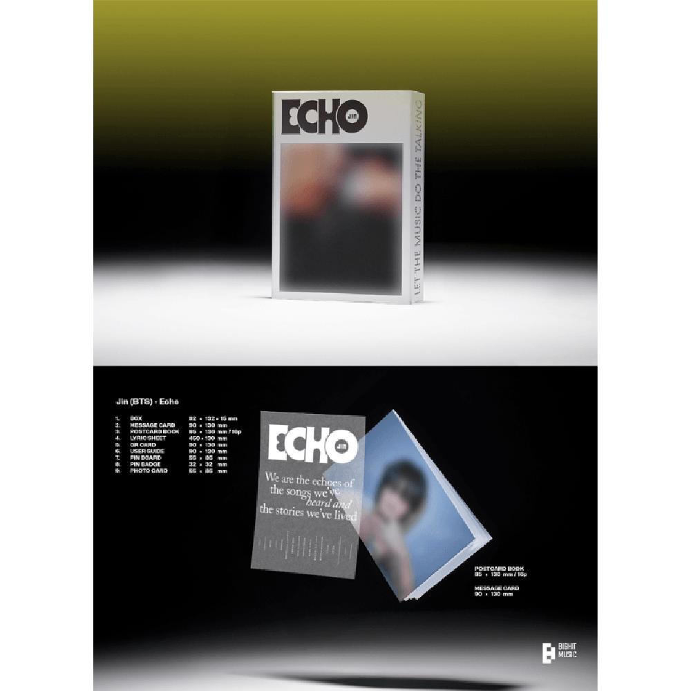 BTS Второй мини-альбом Джина Echo Weverse Albums ver.