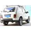 For LADA NIVA Metal Black Tail Light Cover Trim Frame Rear Lamp Guard Protective Sticker Car Styling Accessories 2pcs