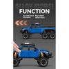 Модель Пикапа Ford Raptor 1/24, Съемный Имитатор Автодома из Сплава, Внедорожная Игрушечная Машина со Звуком и Светом, Подарок на День Рождения Мальчику