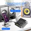 YS-S100L Bluetooth 5.1 Цифровая плата усилителя мощности 100 Вт+2*50 Вт 2.1 канала CS8673E Мощная аудио стерео плата усилителя для дома