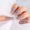 1PCS Laser Love Nail Stickers