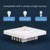 FIR Light Control Sensor Switch Flame Resistant 90 Degrees Concealed Wall Lamp Auto Switch Motion Sensor Switch for Home Improve