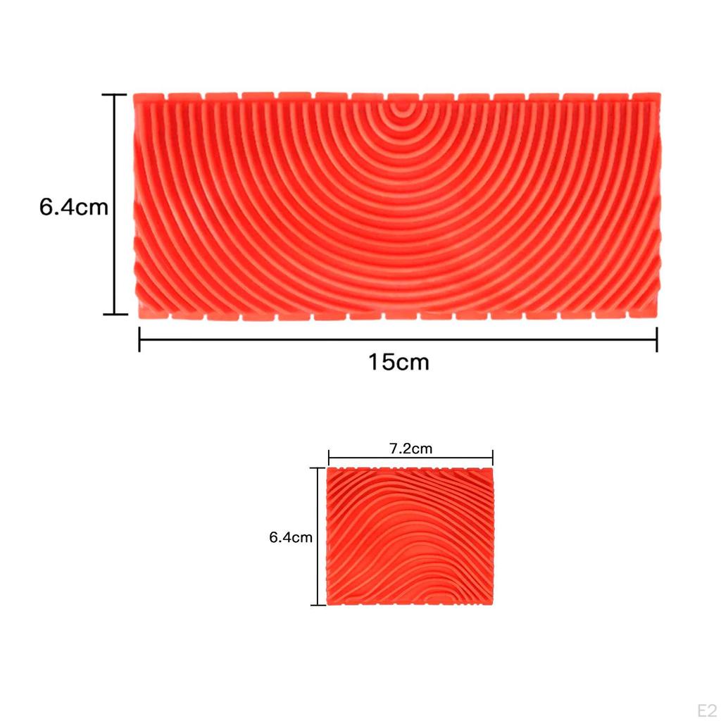 Инструмент для деревянного зерна DIY, текстура для рисования, резиновая зернистость для комнаты на палубе