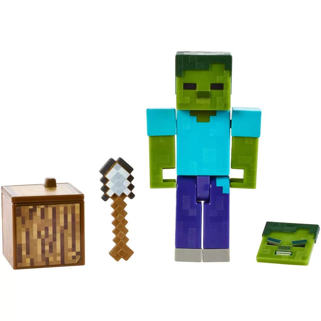 Minecraft Comic Mode Zombie Action Figure