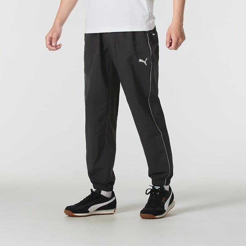 PUMA Casual Pants Unisex Black Moderate Other 628486-69