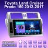 2 DIN Android Carplay Car Radio For Toyota Land Cruiser Prado 150 2013-2017 Multimedia Player Head Unit Stereo GPS Navigation BT WIFI 2+32GB