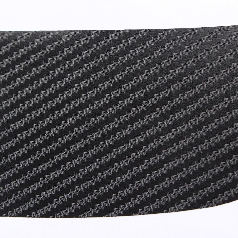 Hot Auto Protector Sill Scuff Cover 3D Carbon Fiber Car Plate Sticker Trunk Protection Strip