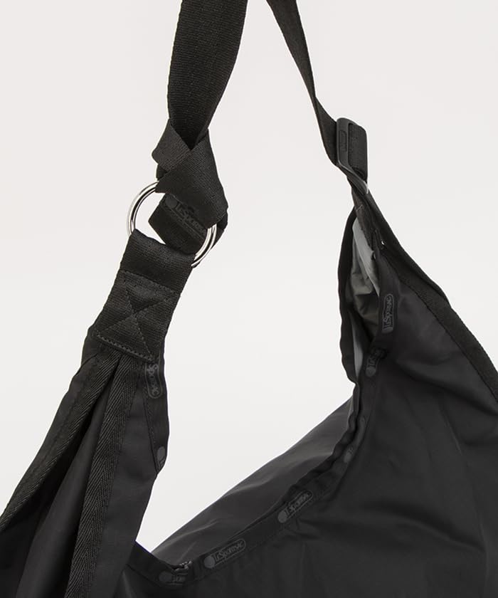 Официальная большая наплечная сумка из переработанного материала черного цвета JP [LeSportsac] SPORTSAC/1086 Женская