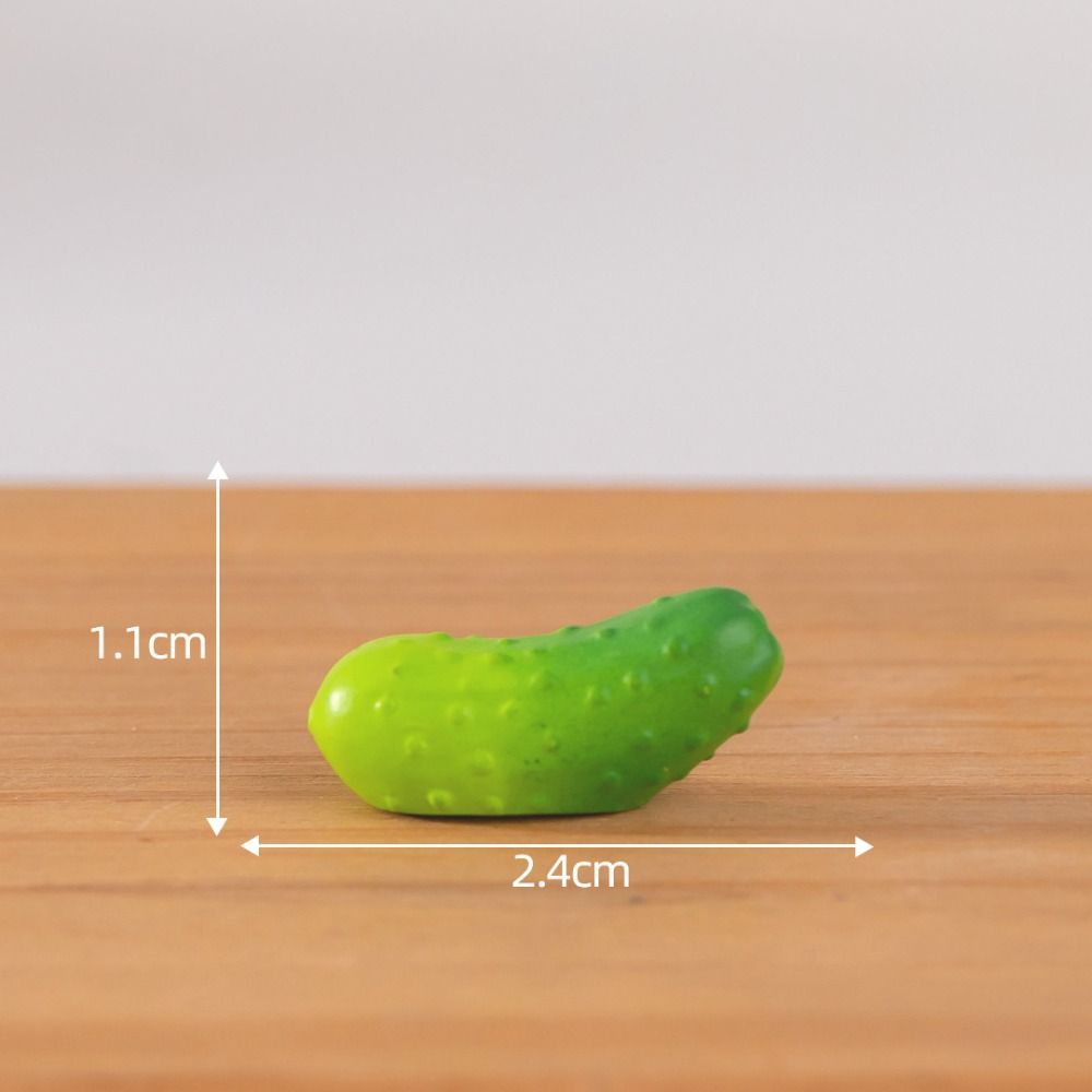 Vegetable Figurines Miniatures Imitation Vegetable Micro Landscape Ornaments For Home Decorations Room Decor