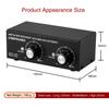 150W 14AWG Desktop Passive Speaker Volume Control Box Amplifier Speaker Volume Adjustment with