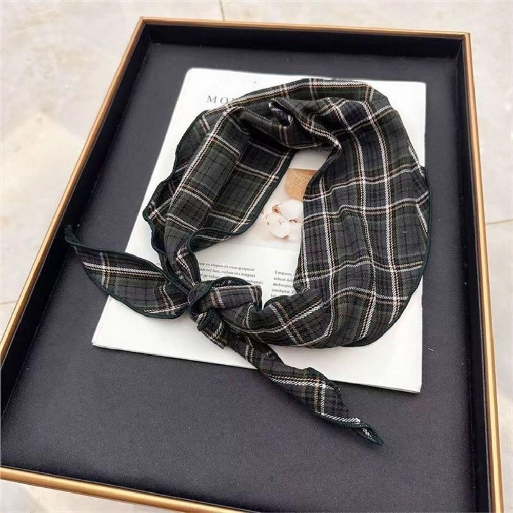 Simple Triangular Scarf Thermal Neck Warmer New Headscarf  for Women's Accessories