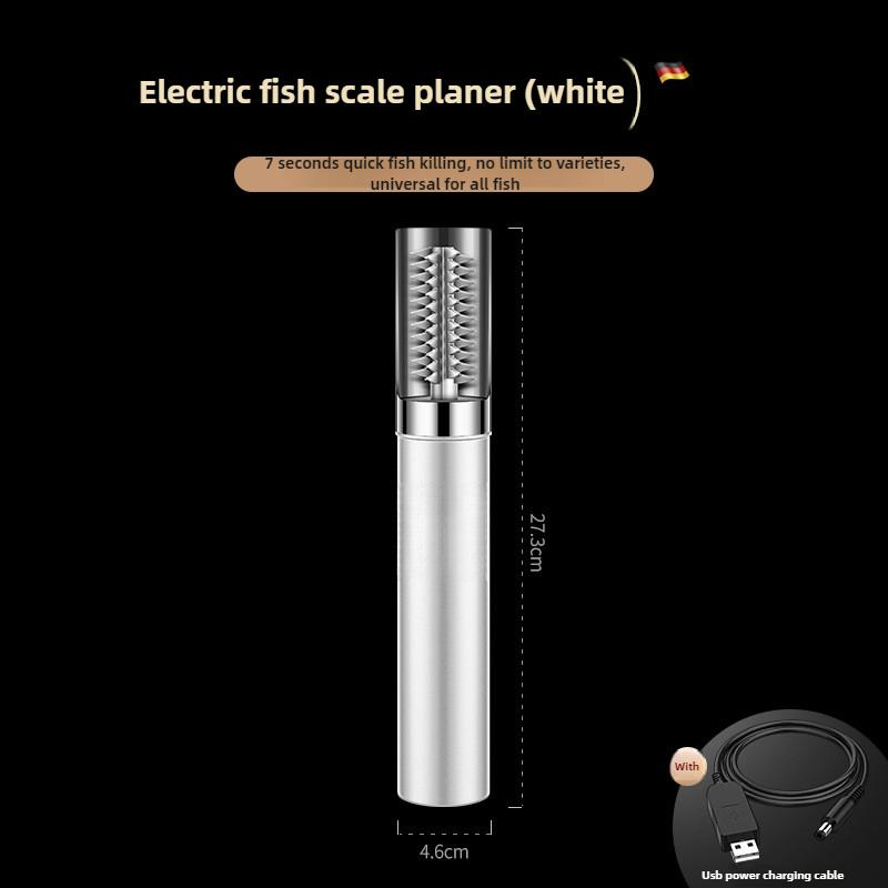 Портативный электрический рыбочистка USB-зарядка Скребок для чистки рыбы Очиститель морепродуктов Кухонные принадлежности