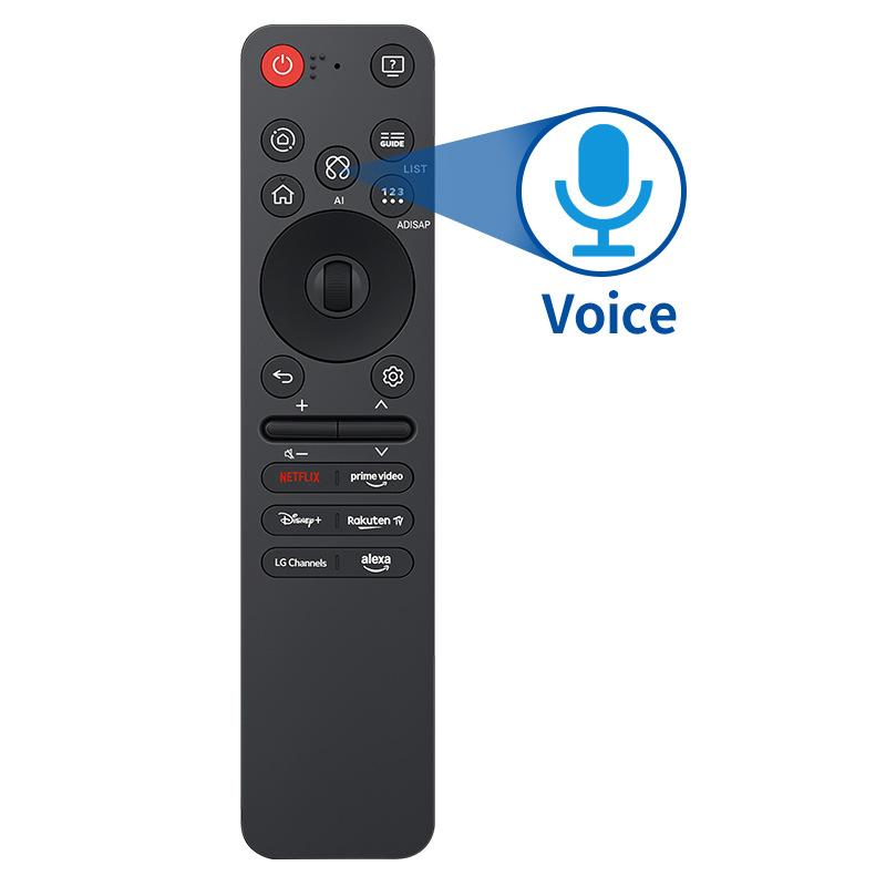 Replacement Remote for LG Smart TV AN-MR25GA AKB76046603 Voice Control with Netflix Amazon Keys