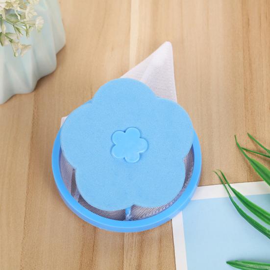 Фильтр-мешок в форме сливы Губчатый блок Фильтр для стиральной машины Улавливатель волос Многоразовый сетчатый фильтр для стиральной машины