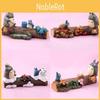 Totoro Four Seasons Scene Model Resin Craft For Home Decor