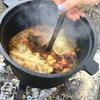 Kociołek Żeliwny Garnek Patelnia Na Ognisko Grill Myśliwski Węgierski 8L