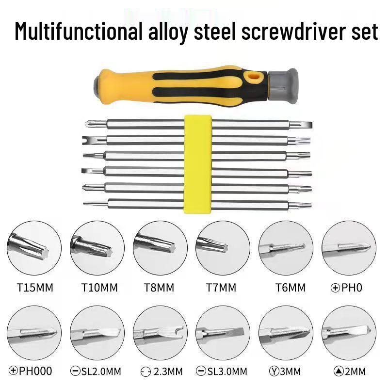 Набор инструментов для ремонта автомобилей и мотоциклов из 46 предметов - Головки, Трещоточный ключ, Шестигранный ключ