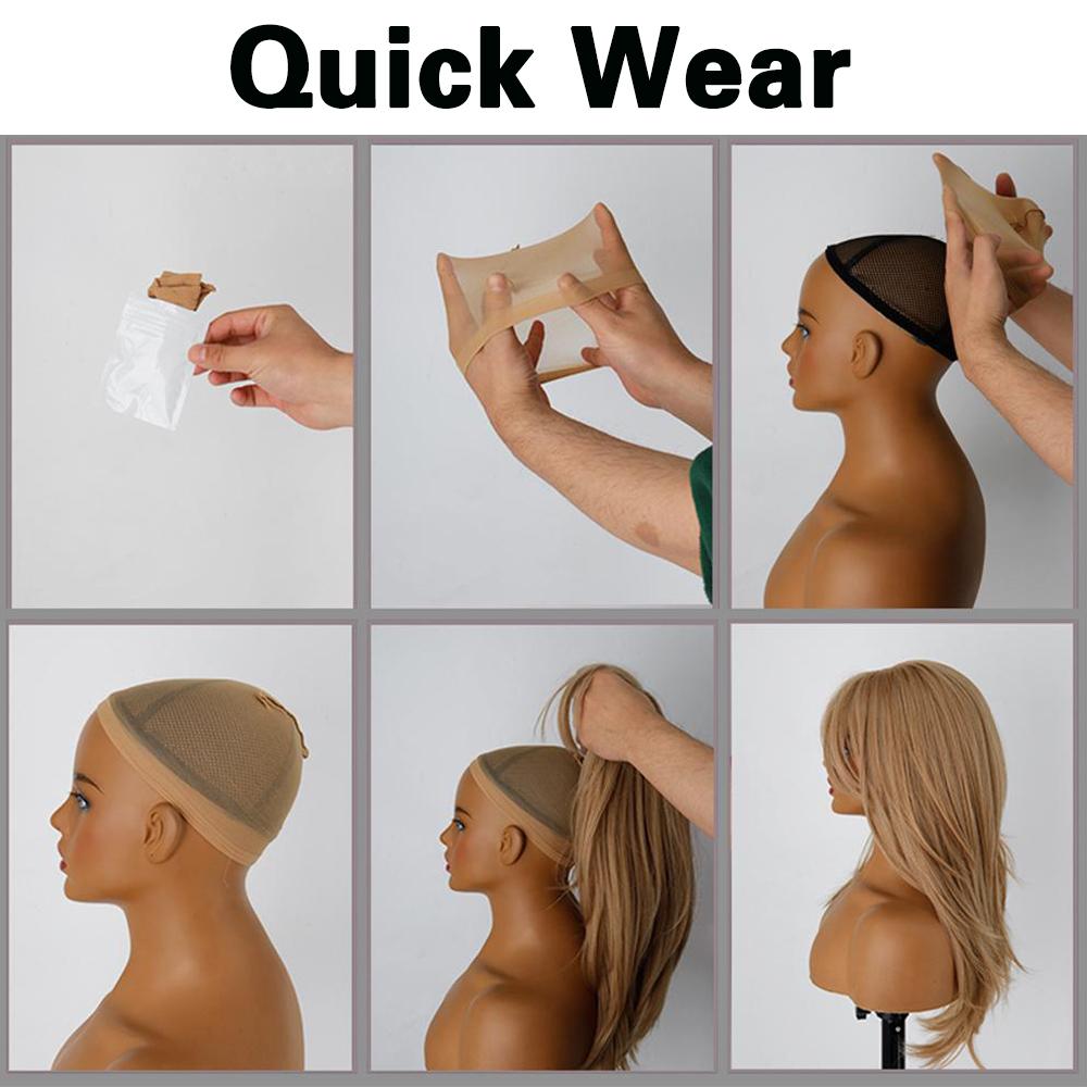 XINRAN Синтетические длинные прямые волосы полные парики с челкой для женщин повседневный костюм для вечеринки косплей