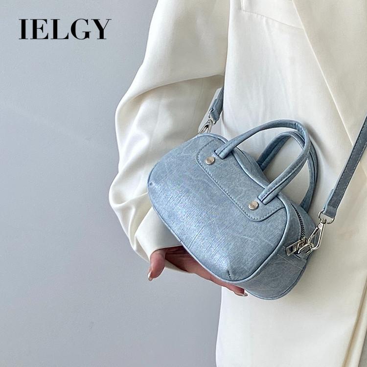 IELGY Корейская версия Изысканная Маленькая Круглая Сумка Повседневная Одноплечевая Сумка-Мессенджер Портативная Маленькая Сумка