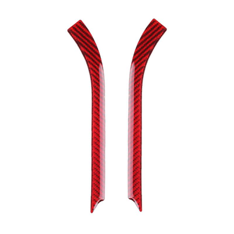 Углеродное волокно, панель управления окном автомобиля, декоративная рамка, крышка для Ford Mustang 2015 2016 2017 2018, Стайлинг автомобиля