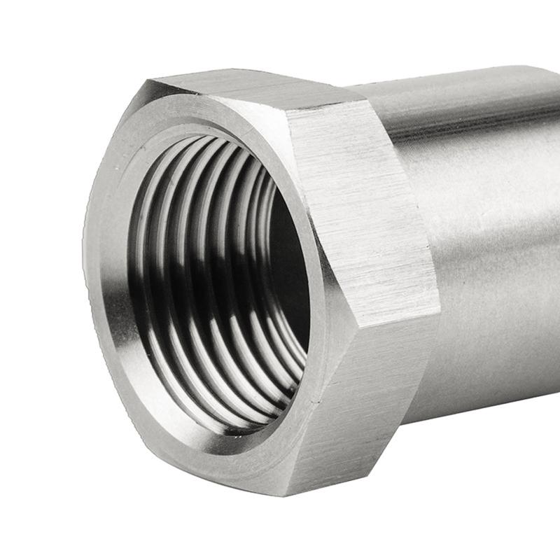 Extension Filter Oxygen O2 Sensor Connector Extender Internal Thread M18x1.5 Isolator Bung Adapter for Check Engine Lamp