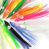 50PCS Mixed Color Octopus Fishing Lures Multiple sizes Sea Fishing Lures  Trolling Fishing