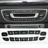 Button Repair Sticker For Renault Air Conditioning Control Panel For Renault Megane/ Master/ Scene Interior Decoration