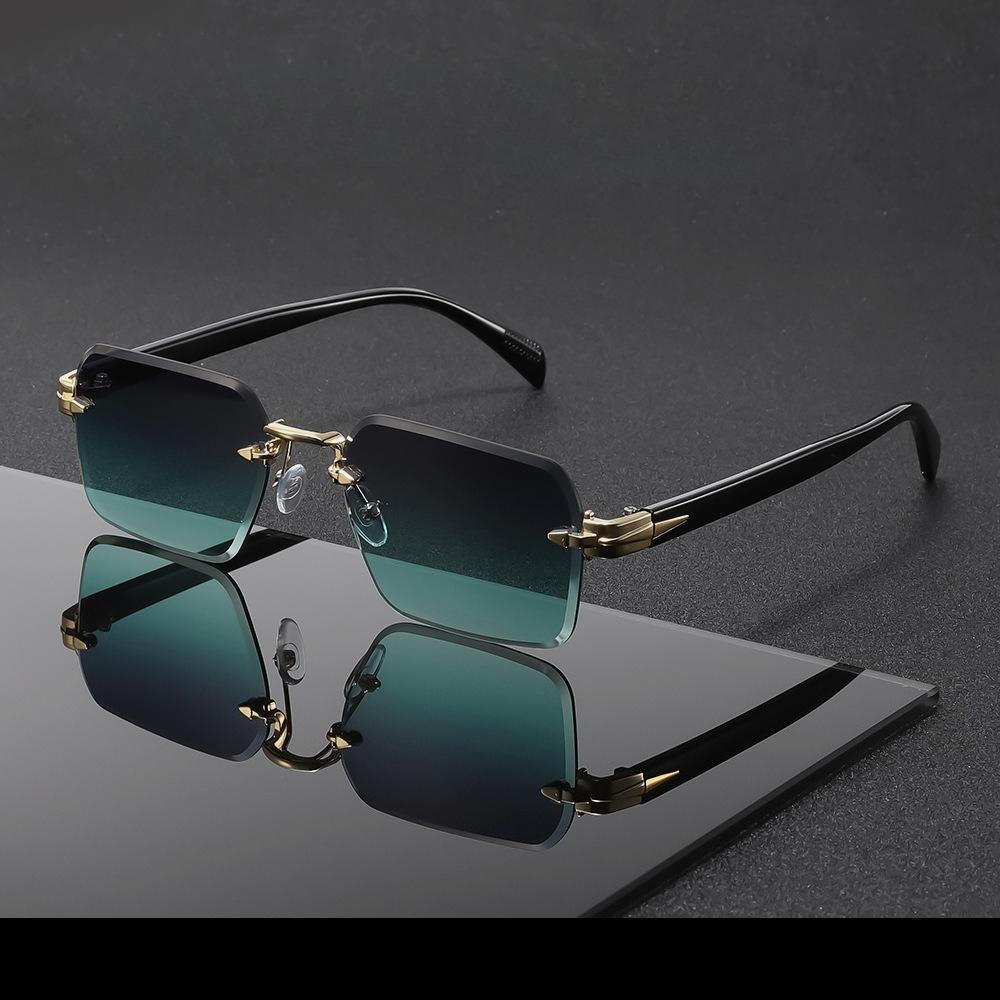 2026 Новая Мода Металлические Безрамные Солнцезащитные Очки Для Улицы, Путешествий и Велосипеда Защита от УФ Очки UV400 Унисекс Классические Очки для Вождения