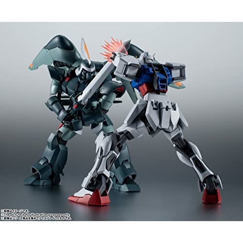 TAMASHII NATIONS ROBOT SPIRITS Mobile Suit Gundam SEED SIDE MS ZGMF-1017 Gin ver. АНИМЕ. Приблизительно 125 мм ПВХ и АБС Окрашенная Подвижная Фигурка