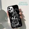 Осенняя гитарная музыка Черный мягкий чехол-бампер для iPhone 17 Air 16 16e 15 12 11 13 14 Pro Max Apple Plus Coque