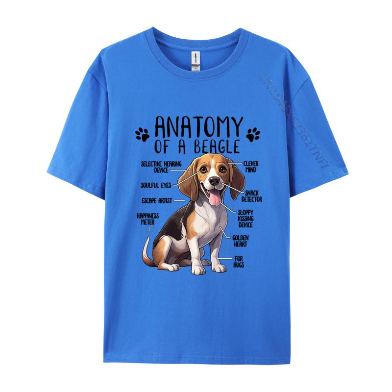 Beagle Anatomy Beagle Dog Tshirt Vintage Funny Tshirts Gifts TShirt T Shirts for Unisex Customized Tees Cotton