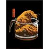 Ellan Harris Coffee Wave Print