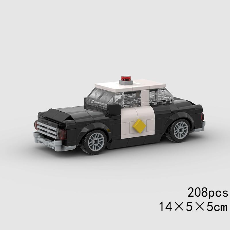 Городской Технический Скоростной Пикап MOC Автомобиль M3 R32 Полицейский Гоночный Внедорожник Модель Строительный Блок Супер Гонки Раллийный Транспортное средство кубик Рождественский Подарок