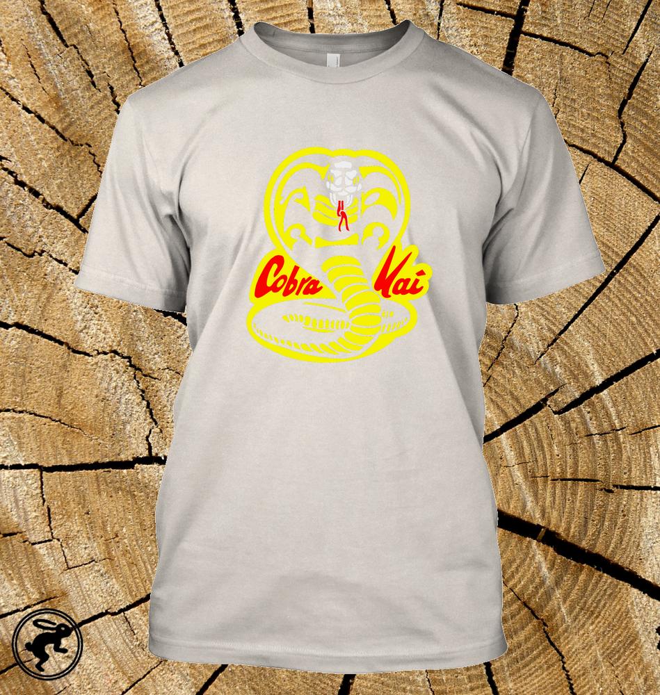 Cobra Kai The Karate Kid Logo T Shirt Tv Show Movie Tee