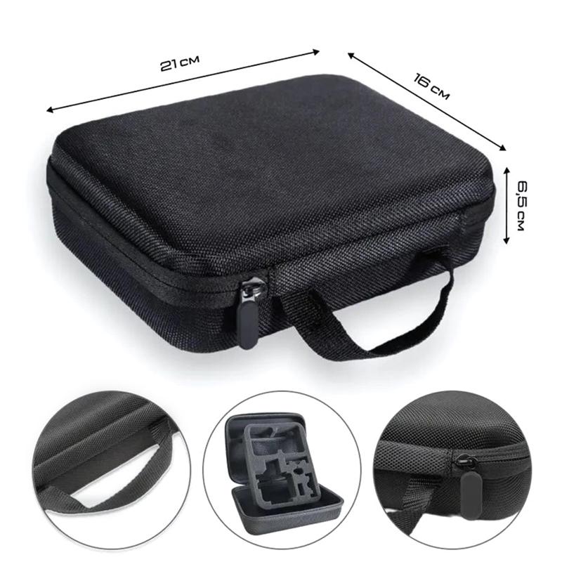 Action Camera Case Shock-Proof Waterproof Storage Box Portable Travel Bag Carrying Case For 12 11 10 9 8 7 Camera Accessories