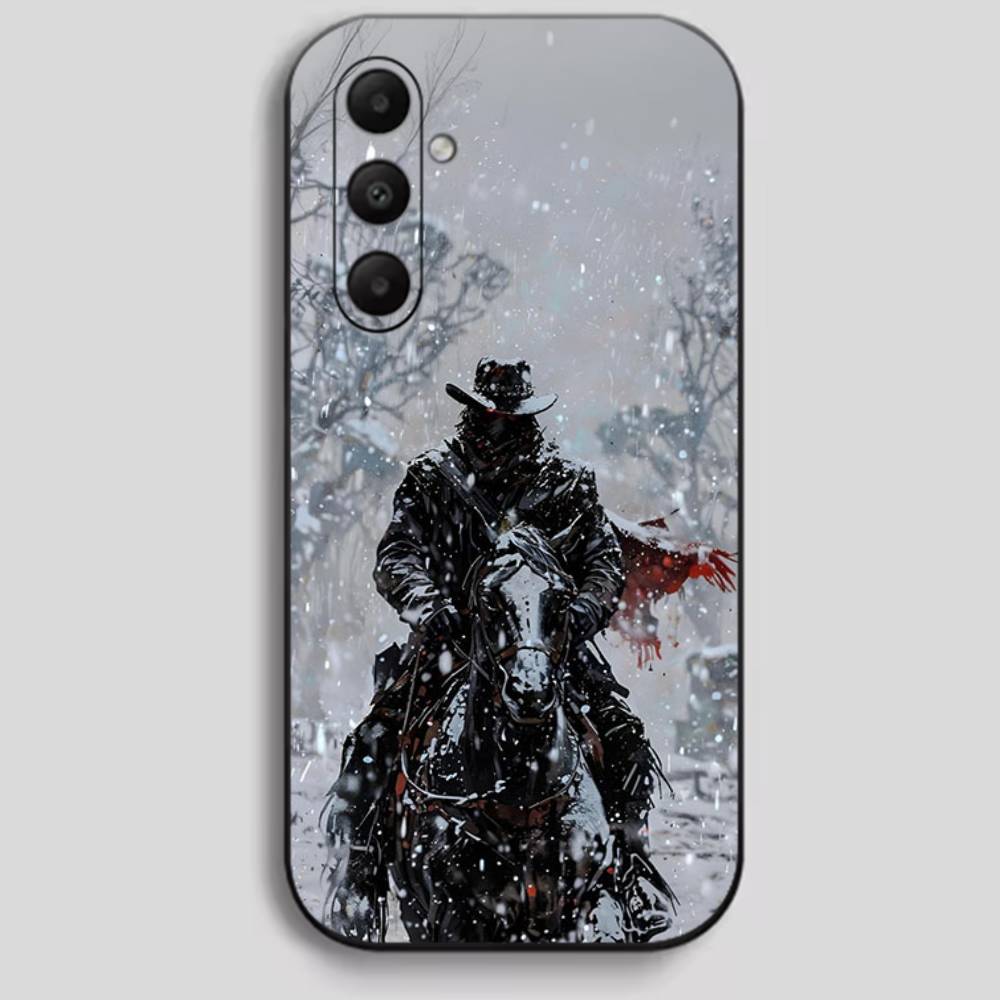 Красный D-Dead R-Redemption Черный Мягкий Силиконовый Чехол Для Телефона Samsung (A22-A55)