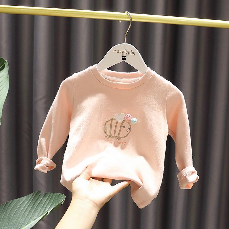 Girls' Korean-Style Long-Sleeve Tops - Spring/Autumn Collection