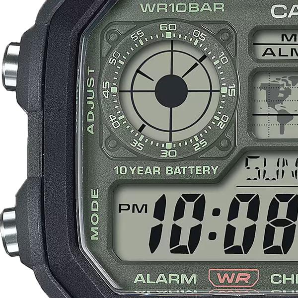 Casio Collection Military Style AE-1200WHUB-3AJF Wrist Watch for Men