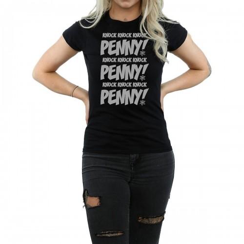 The Big Bang Theory Womens/Ladies Knock Knock Penny Cotton T-Shirt