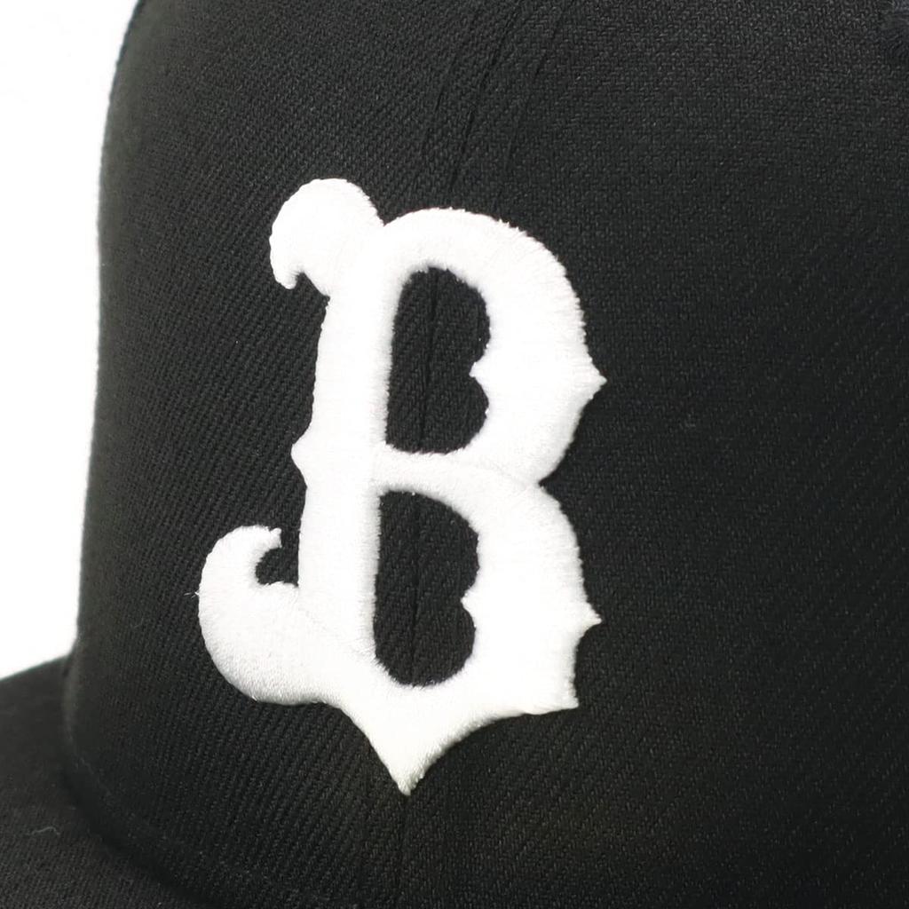 [New Era] Кепка, Кепка японской профессиональной бейсбольной лиги, Orix Buffaloes 1 7 34 5950 NPB ORIBUF BLK WHI 23J