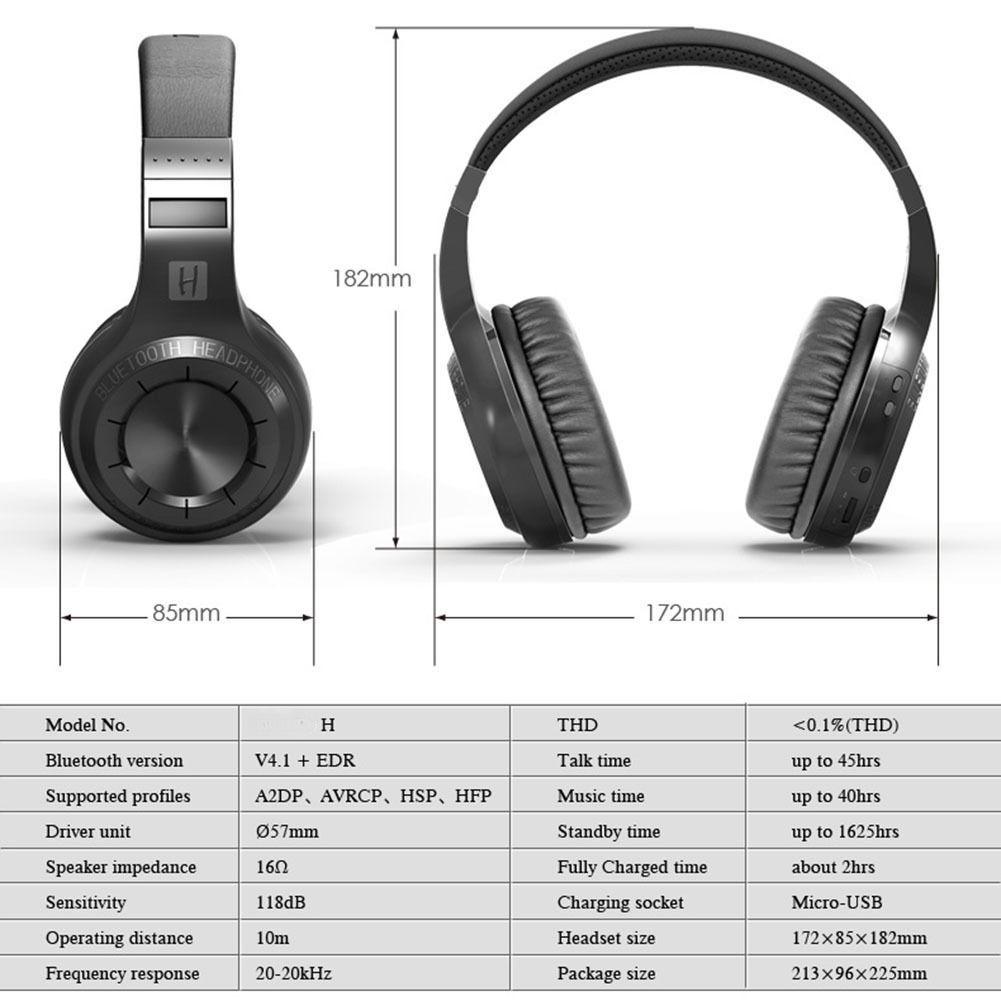 Наушники Bluetooth 5.0, беспроводные и проводные накладные стереогарнитуры с шумоподавлением, микрофоном, линейным входом/линейным выходом/голосовым управлением