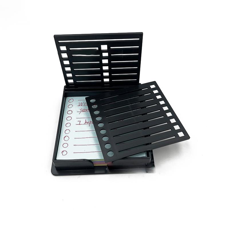 Органайзер для липких блокнотов Держатель для блокнота Органайзер для липких заметок с трафаретом Ежедневник Держатель для списка дел Для студентов Учителей Для
